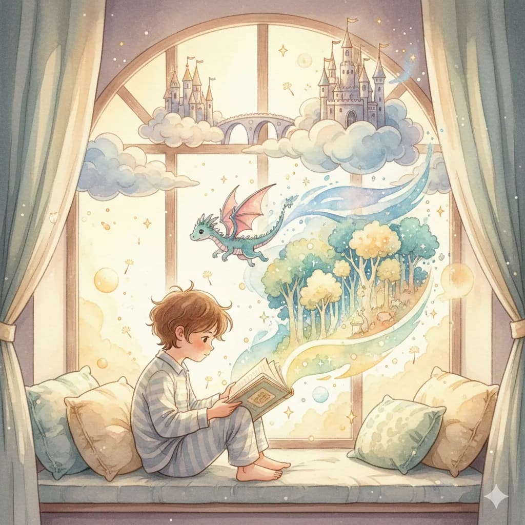 Çocuklarda Hayal Gücü ve Okuma: Beyindeki Sihirli Bağlantı